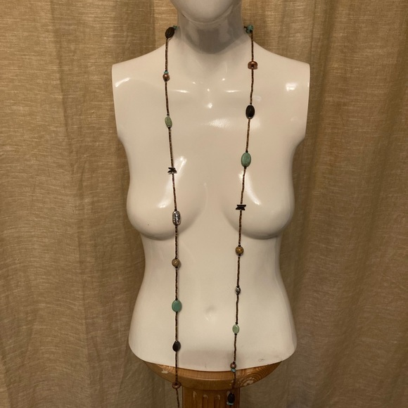 Silpada 60" Beaded & Sterling Necklace N1569 - $99 - Picture 4 of 6